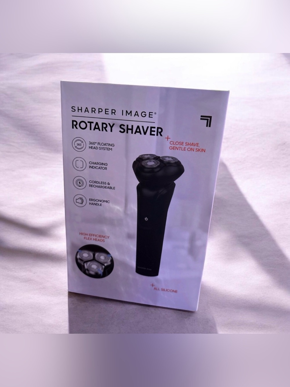 NIB Sharper Image Men's Electric Rotary Shaver